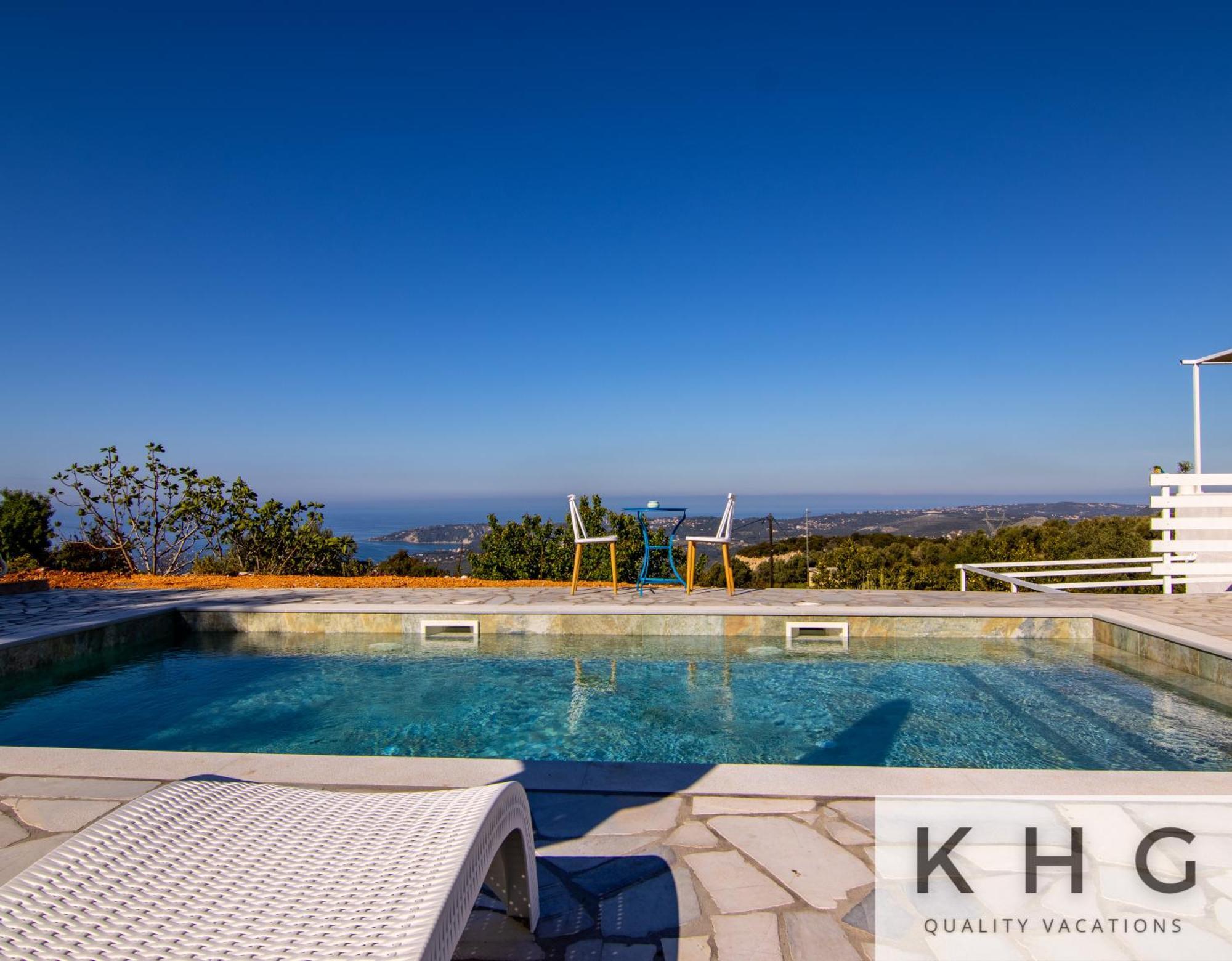 Skoumas Villa Surrounded By Olive Trees! Vlachata Ngoại thất bức ảnh