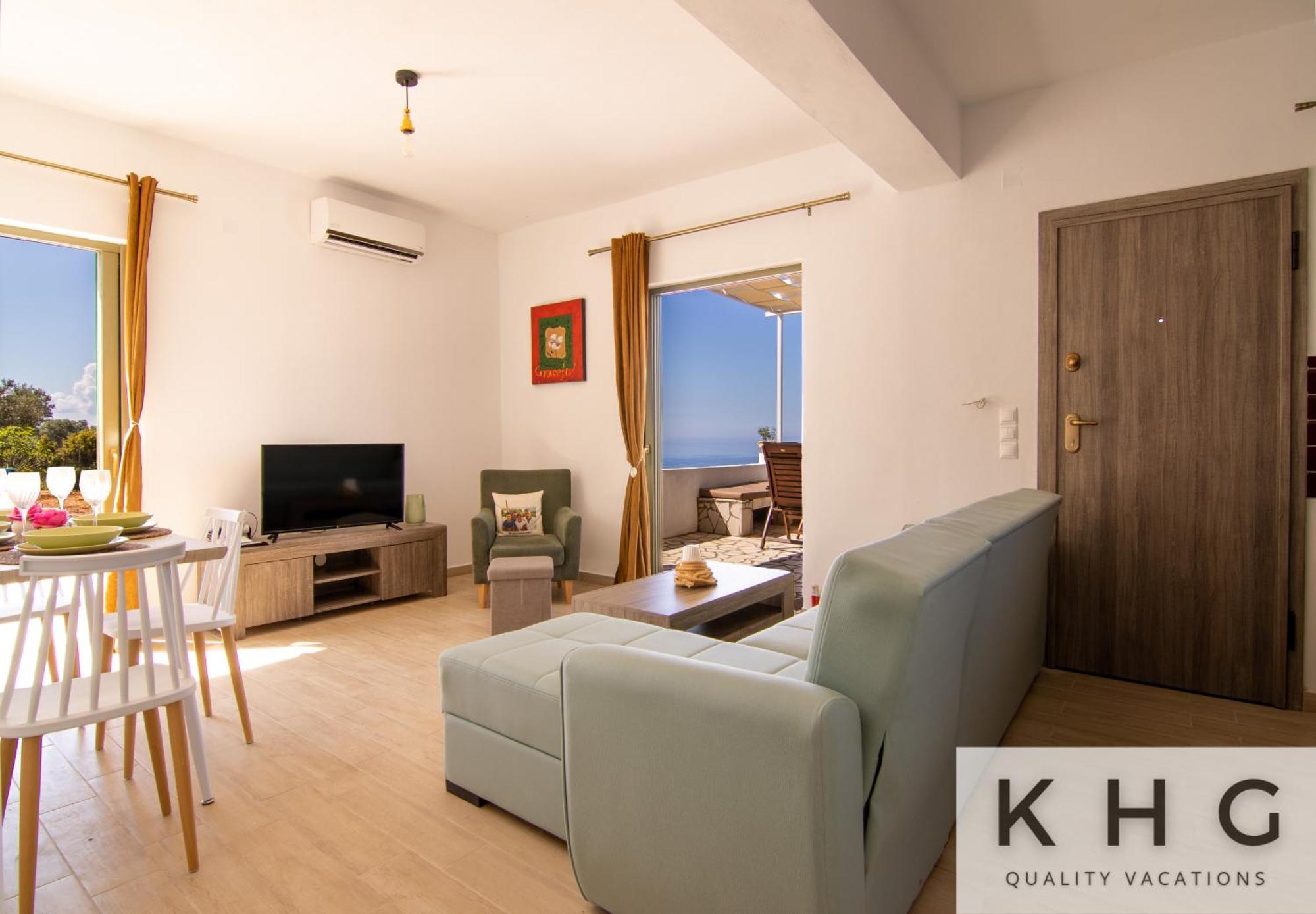 Skoumas Villa Surrounded By Olive Trees! Vlachata Ngoại thất bức ảnh